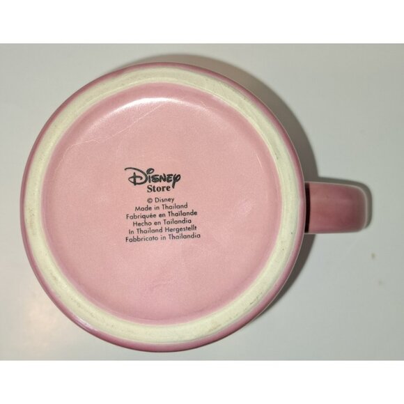Disney Tinkerbell Mug Pink 4 Inches Wide 4.5 Inches Tall - Picture 4 of 11